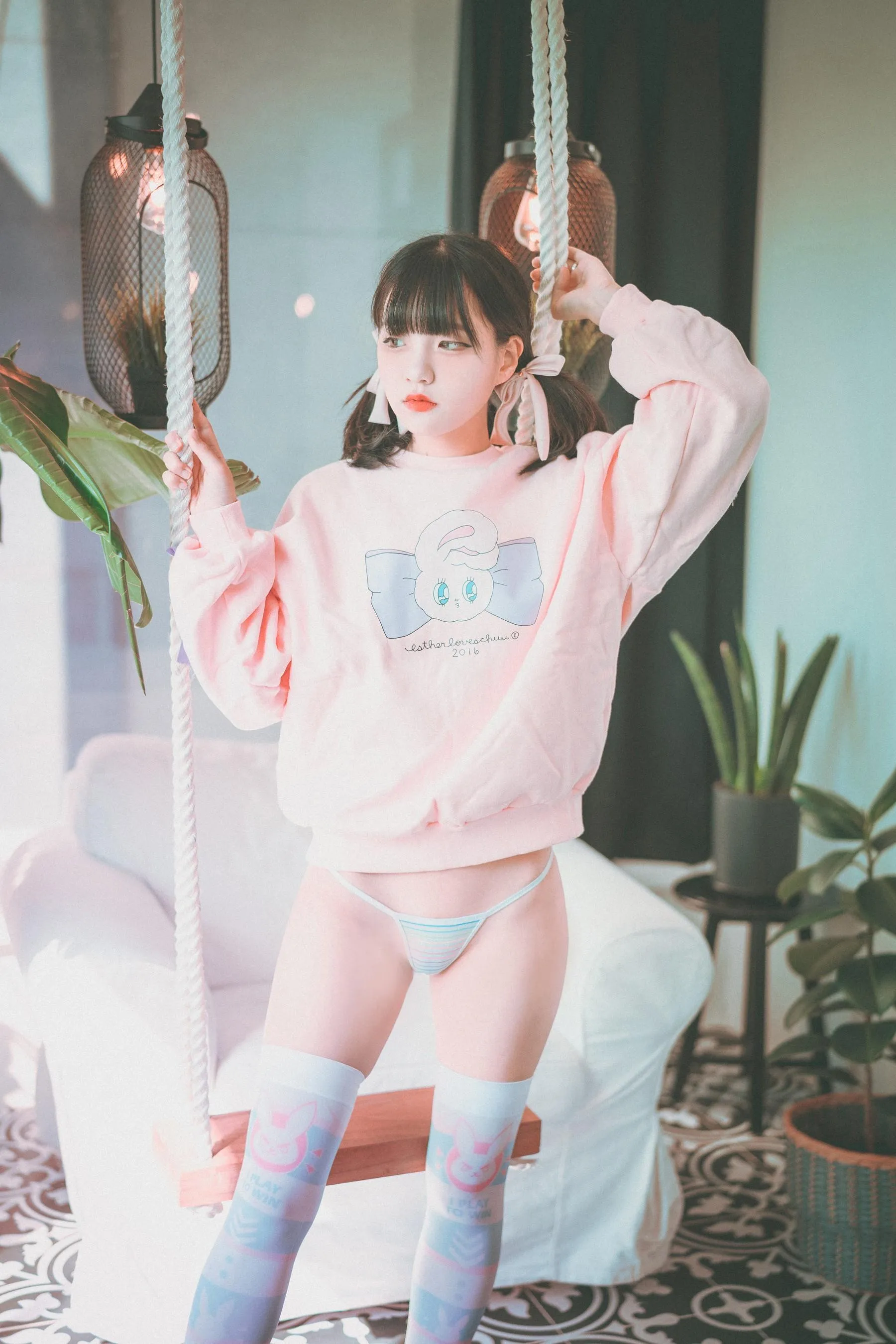 Jenny 정제니 – NO.24 [DJAWA] Lovely Pink [34P]插图5